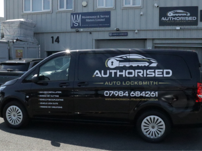 authorised auto locksmiths van and office in Basildon Essex