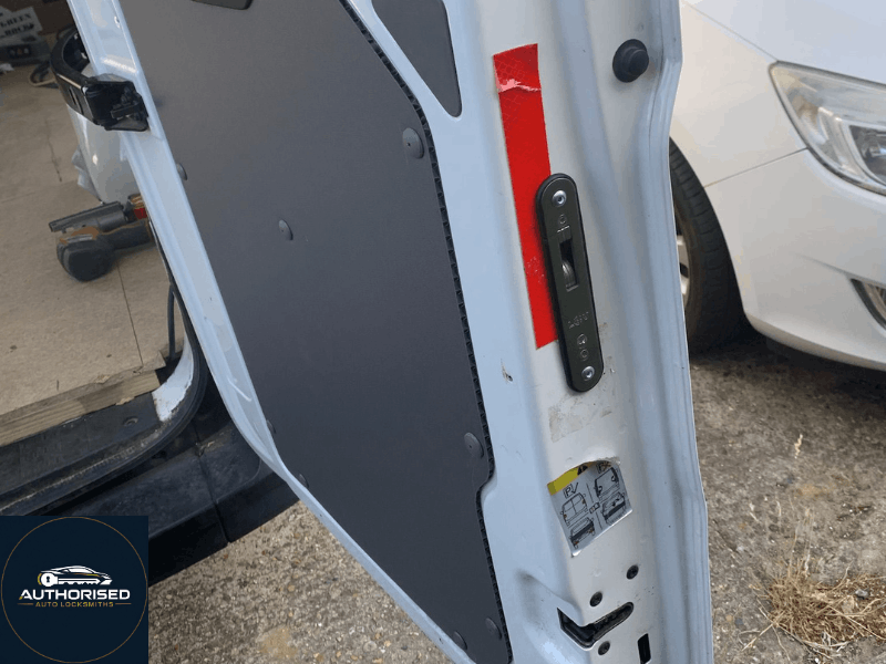 Van lock being fitted by a professional technician in under an hour in Essex