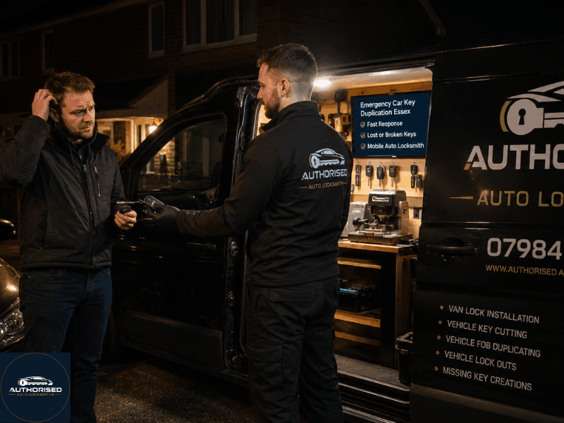 auto locksmith vs dealer for car key duplication in Essex — faster and cheaper service