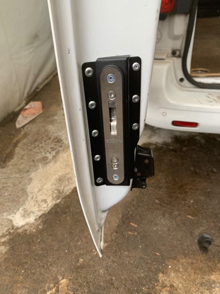 toyota van lock installation