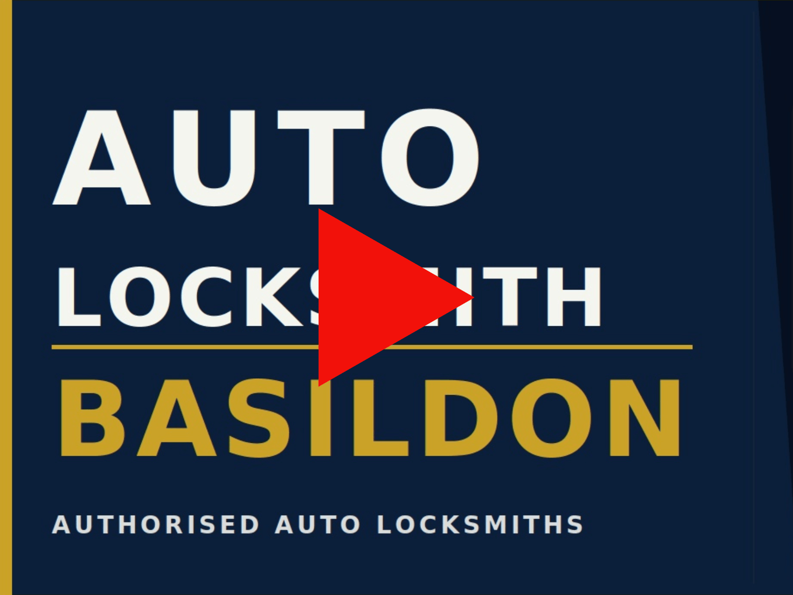 Auto locksmith basildon video