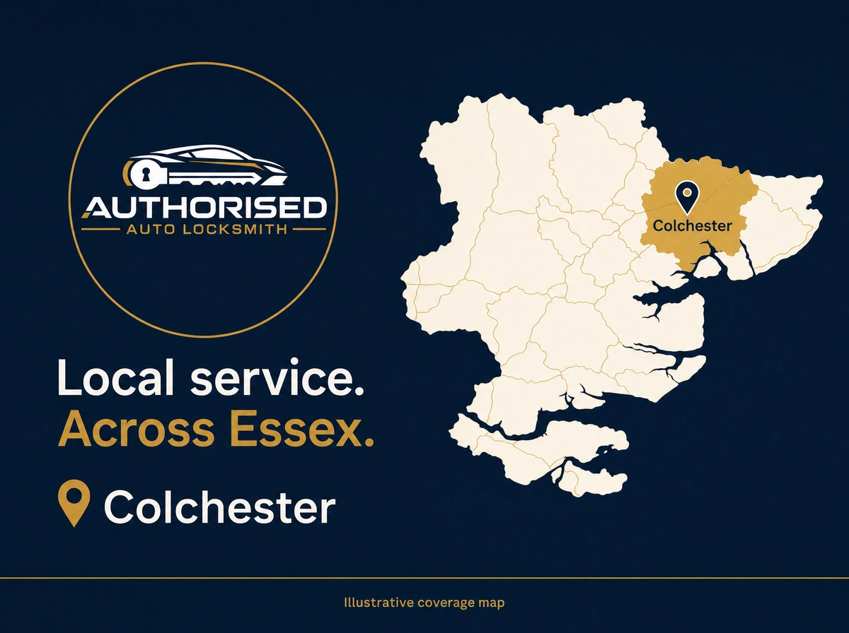 Authorised Auto Locksmith — trusted vehicle locksmith covering Colchester and Essex