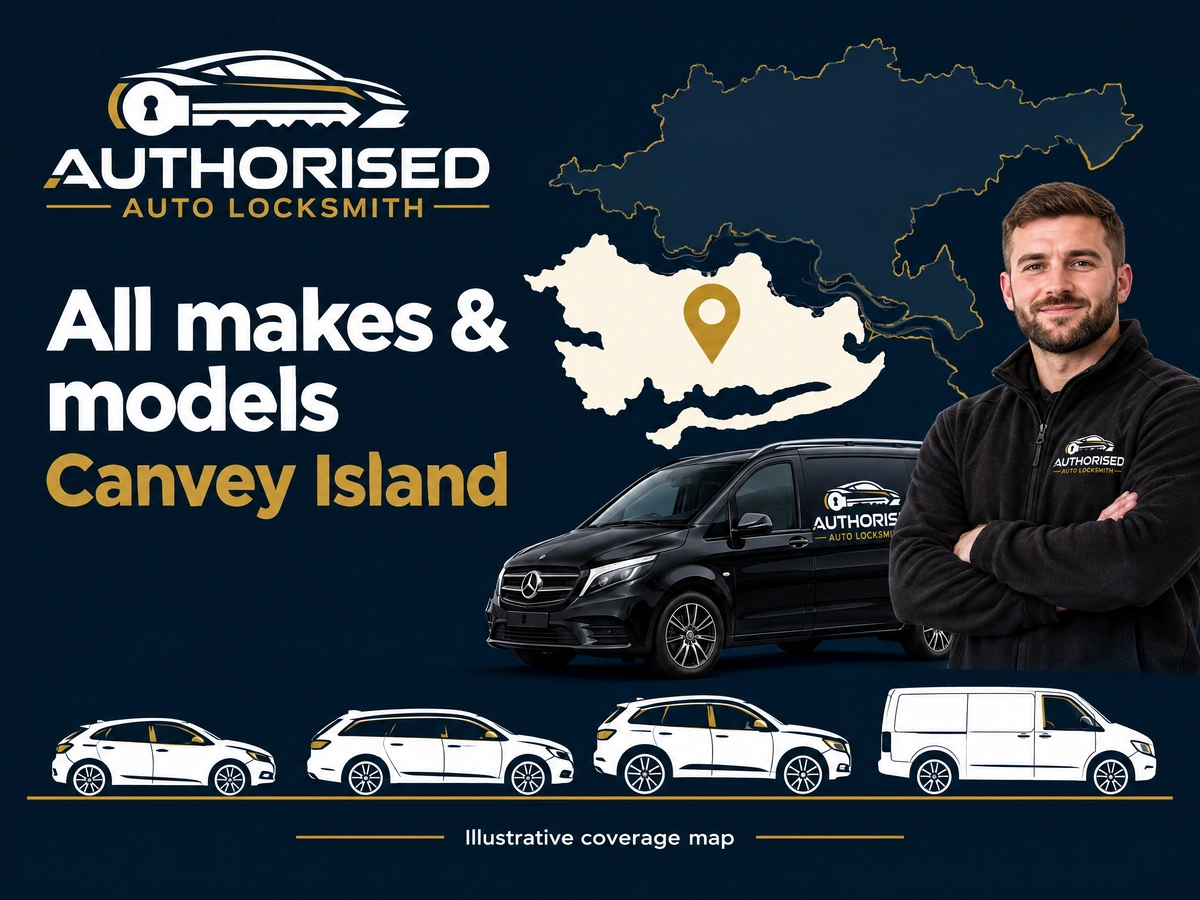 Auto locksmith in Canvey Island covering all car makes and models