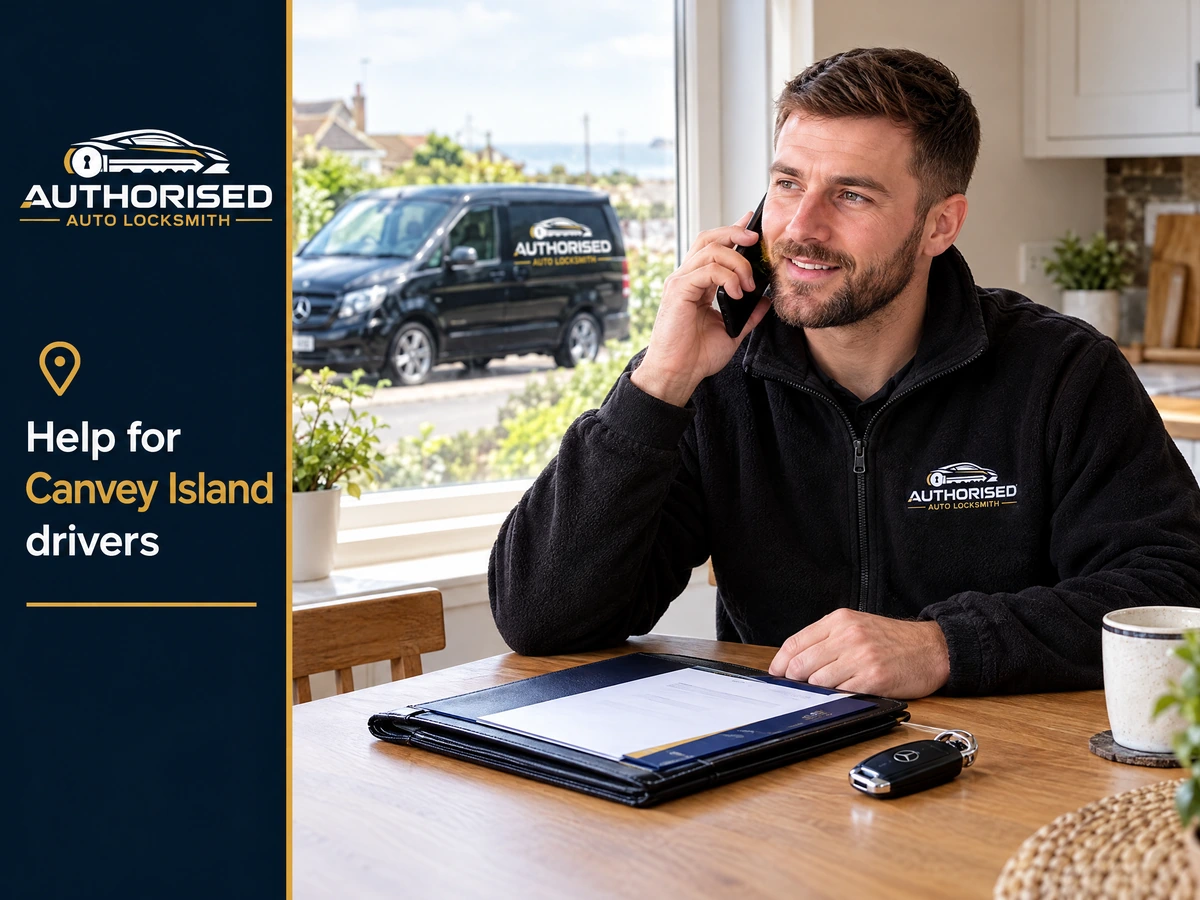 Auto locksmith information and assistance for Canvey Island drivers