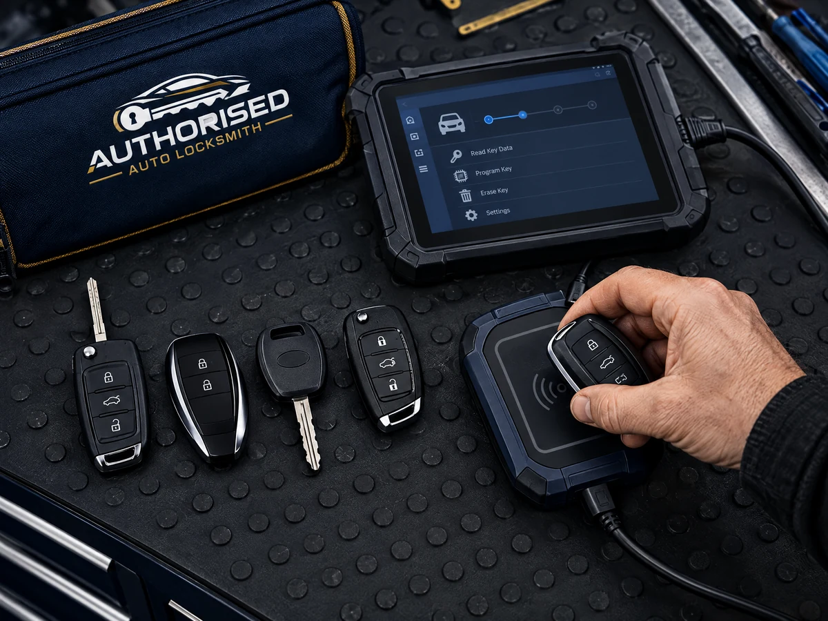 Auto locksmith programming keys for different car makes in Leigh-on-Sea