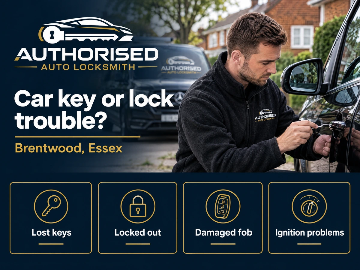 Common car key and lock problems fixed by an auto locksmith in Brentwood