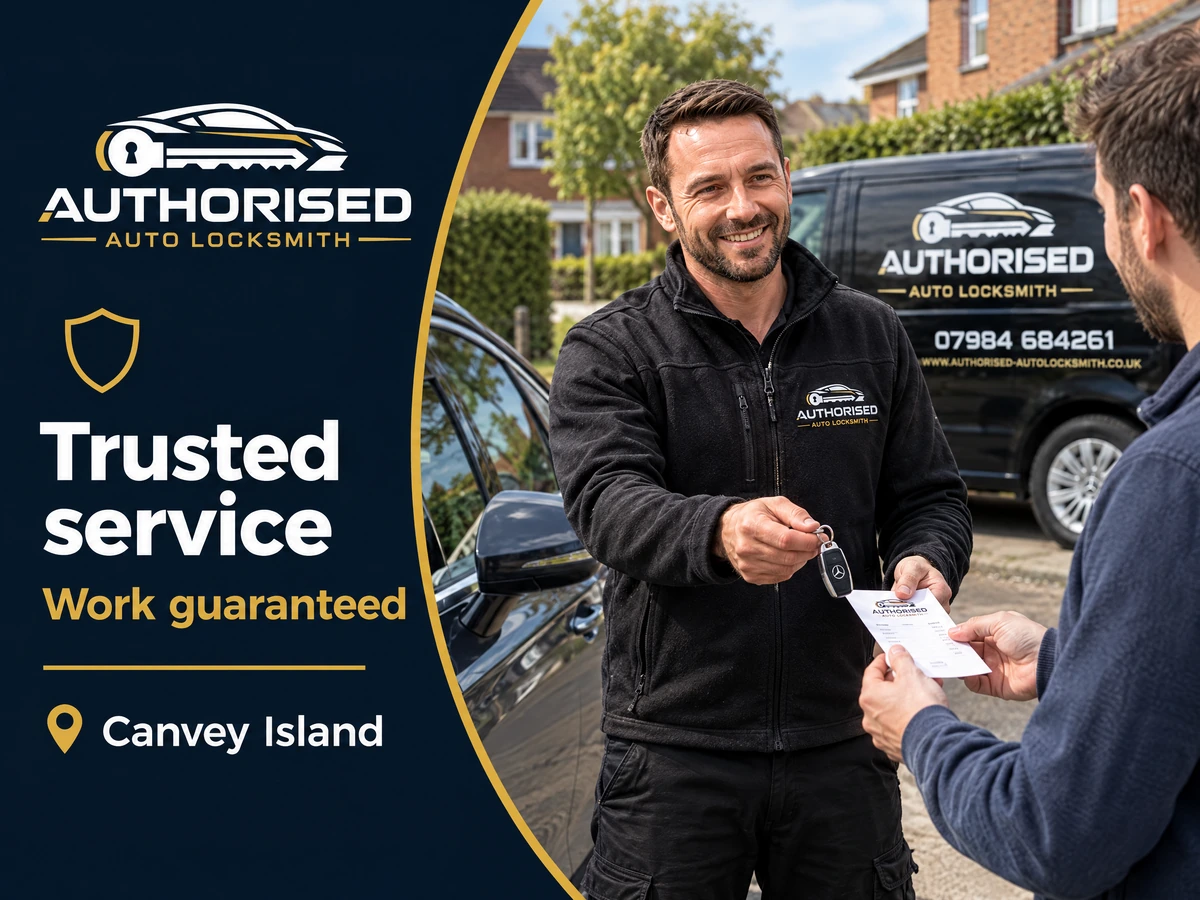 Trusted and guaranteed auto locksmith services on Canvey Island