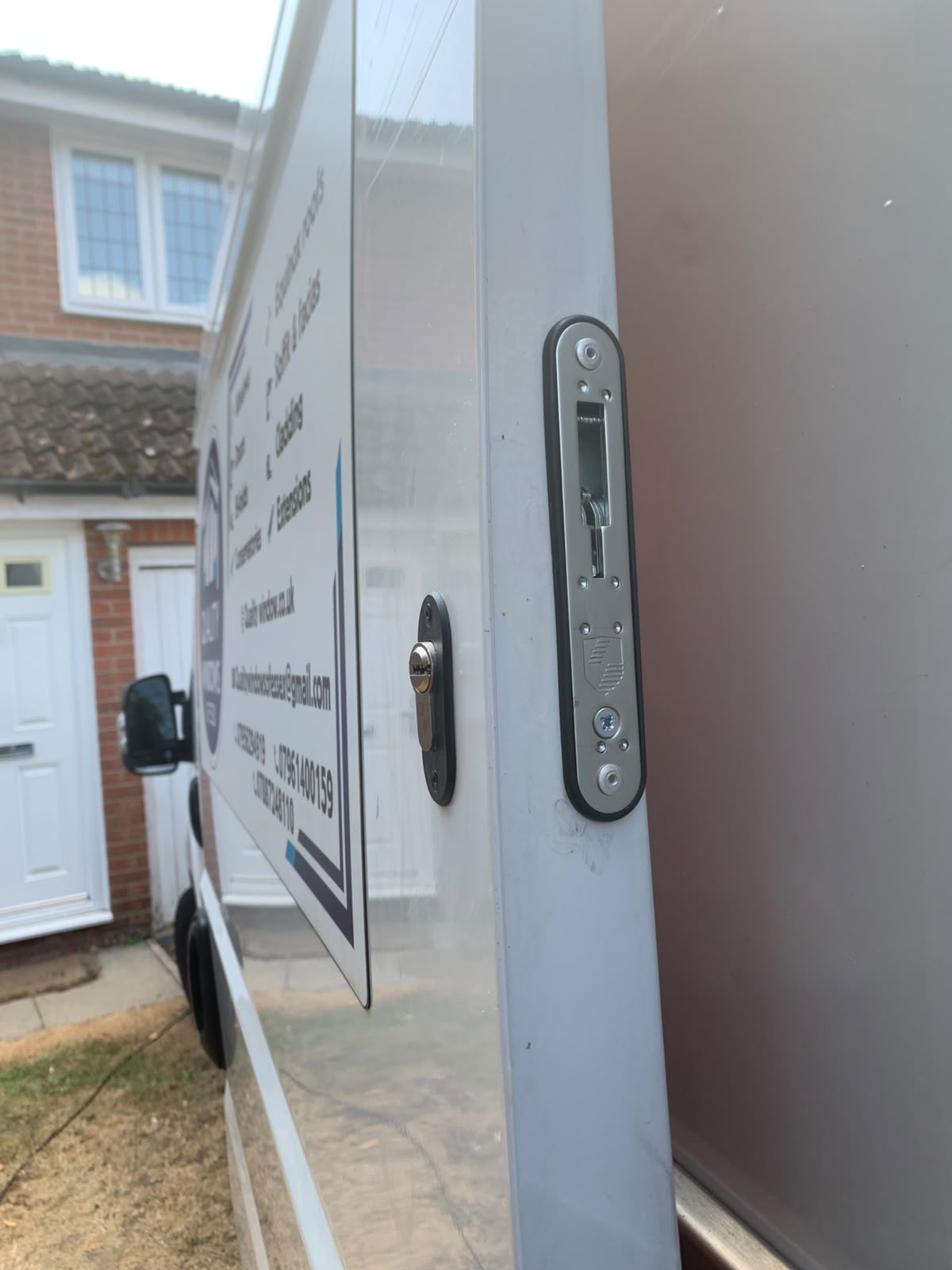 Van lock installation in Chelmsford — high security deadlocks and slam locks fitted by auto locksmiths