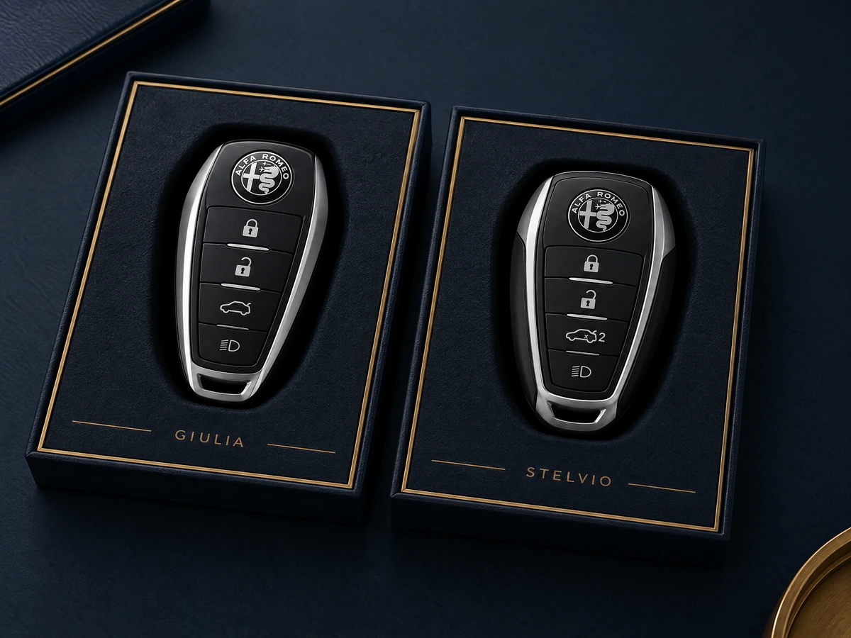 Alfa Romeo Giulia and Stelvio proximity keys