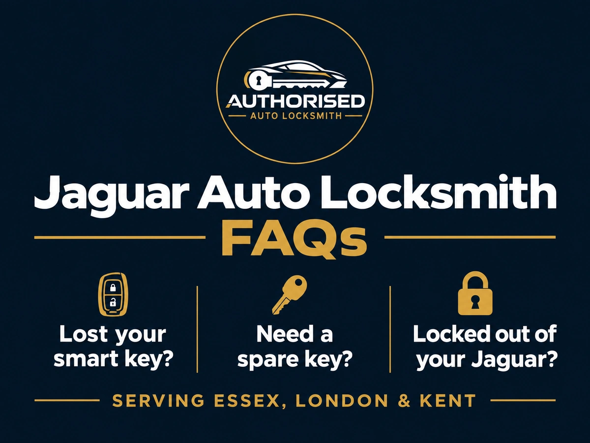 Auto locksmith answering questions from a Jaguar driver