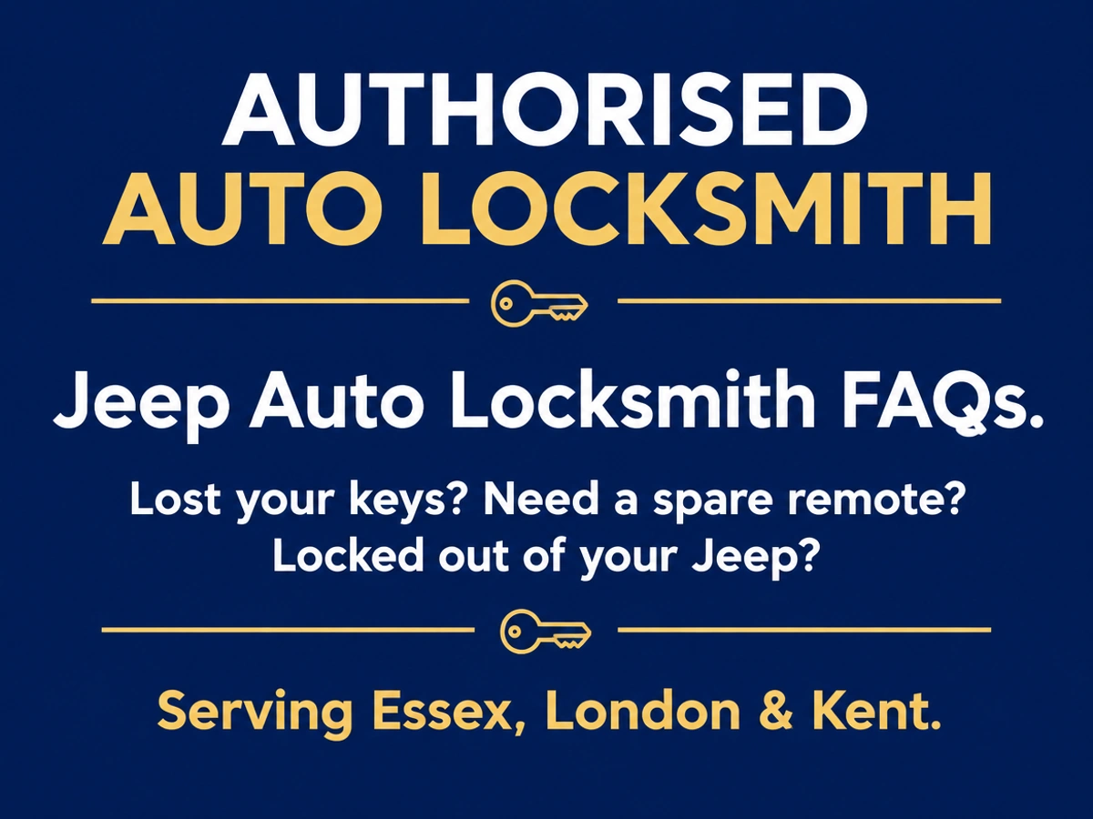 Auto locksmith answering questions from a Jeep driver