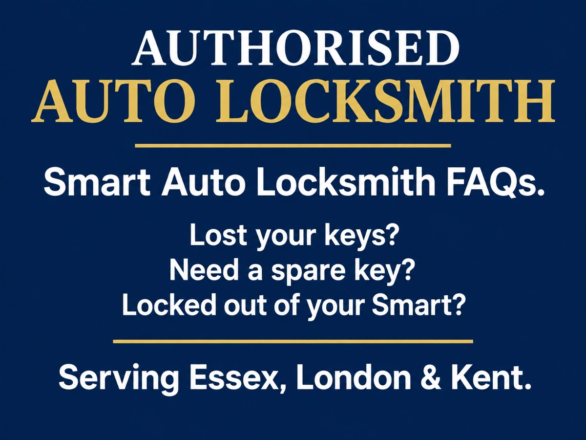 Auto locksmith answering questions from a Smart car driver