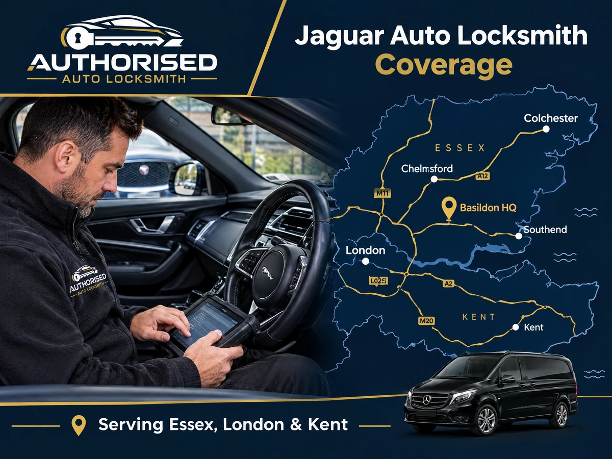 Auto locksmith van serving Jaguar owners across Essex