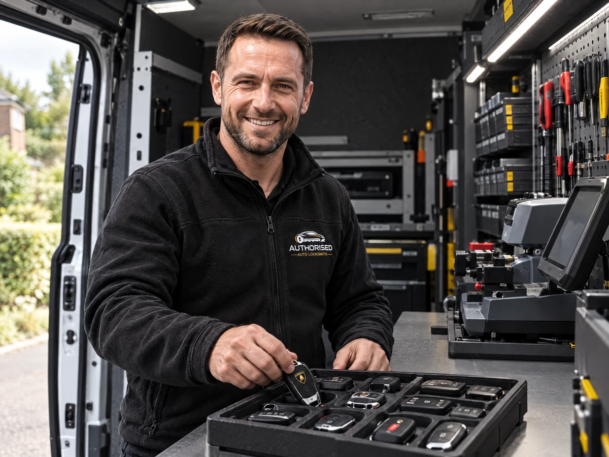 Auto locksmith with keys for Lamborghini and other makes in Essex