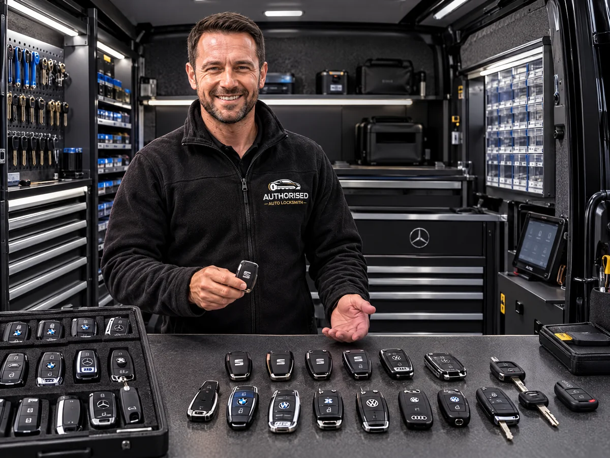 Auto locksmith with keys for Seat and other makes in Essex