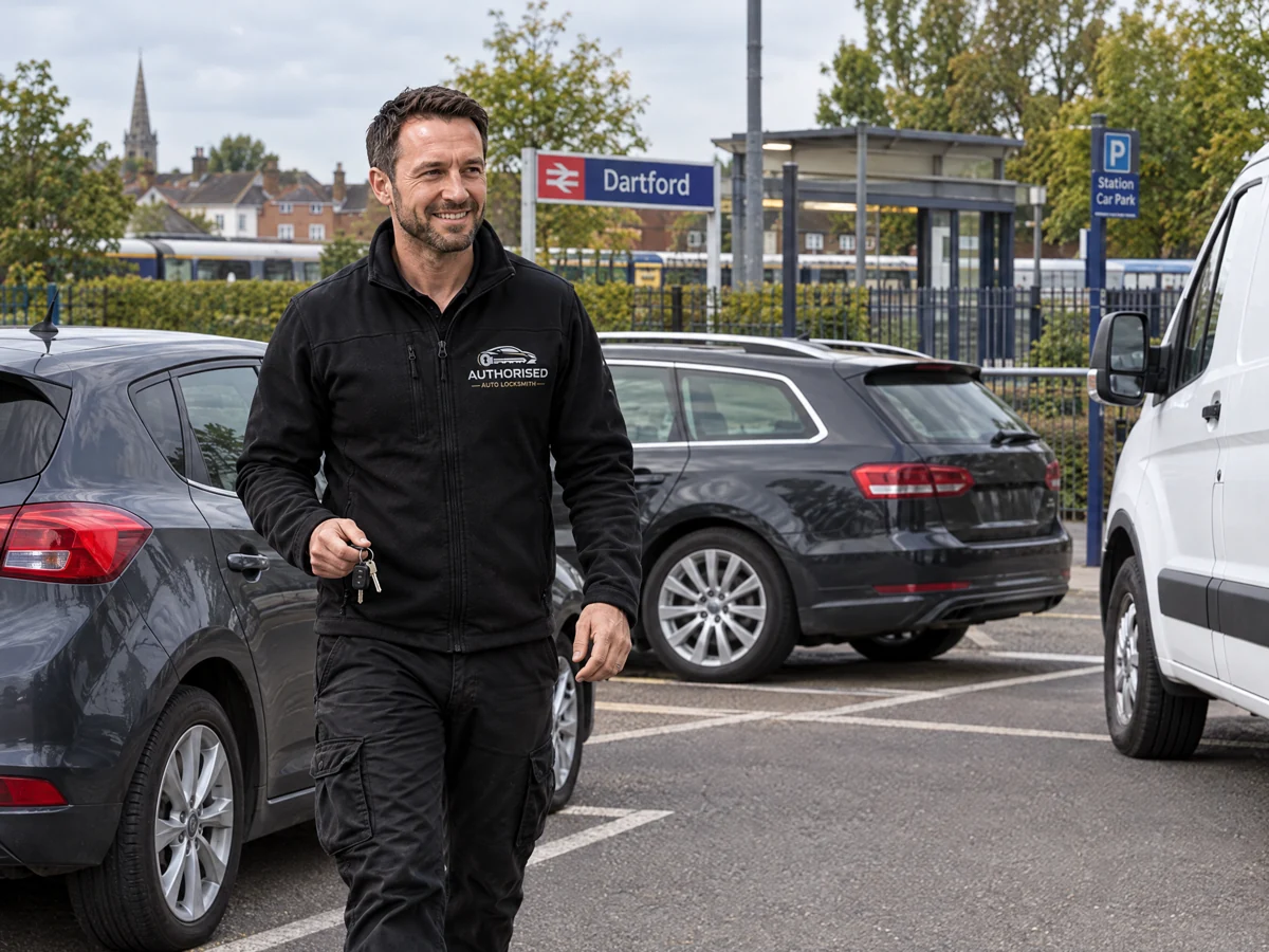Auto locksmith working on all car and van makes in Dartford
