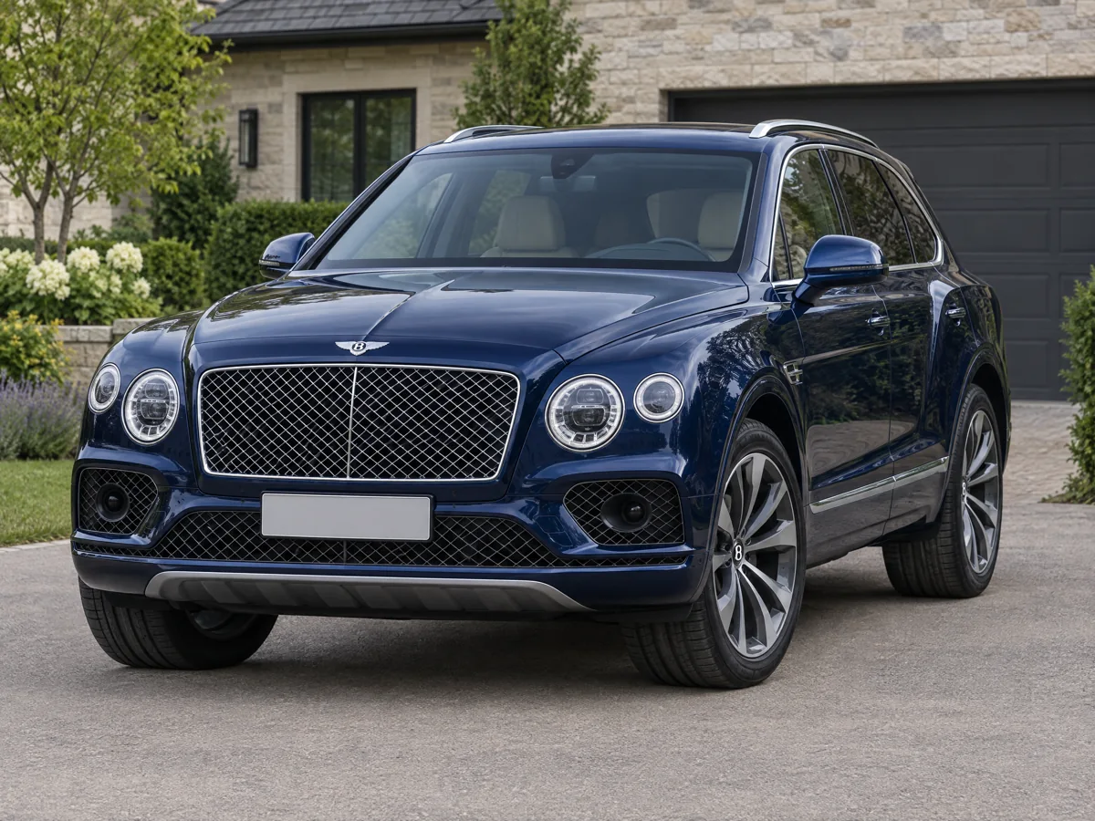 Bentley Bentayga parked on a driveway awaiting a spare key
