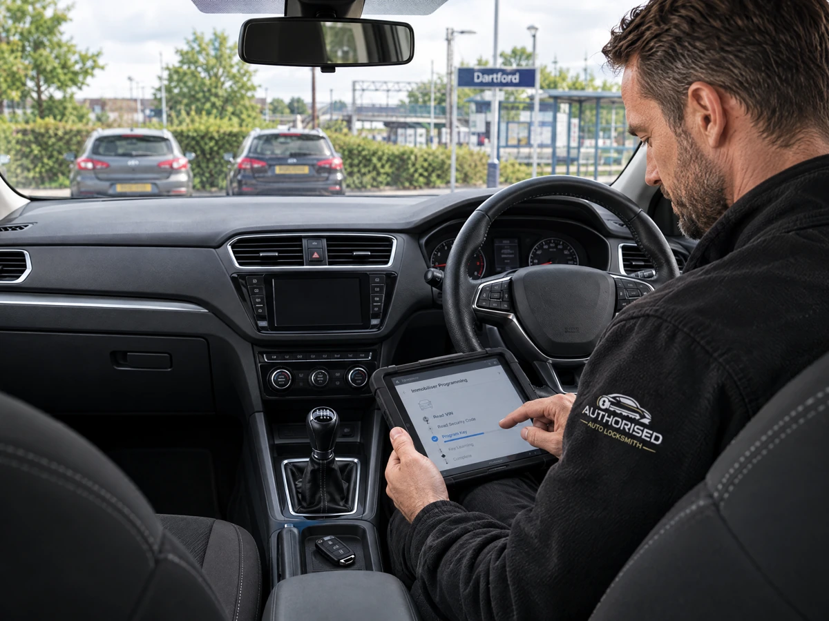Car key programming and keyless entry keys in Dartford