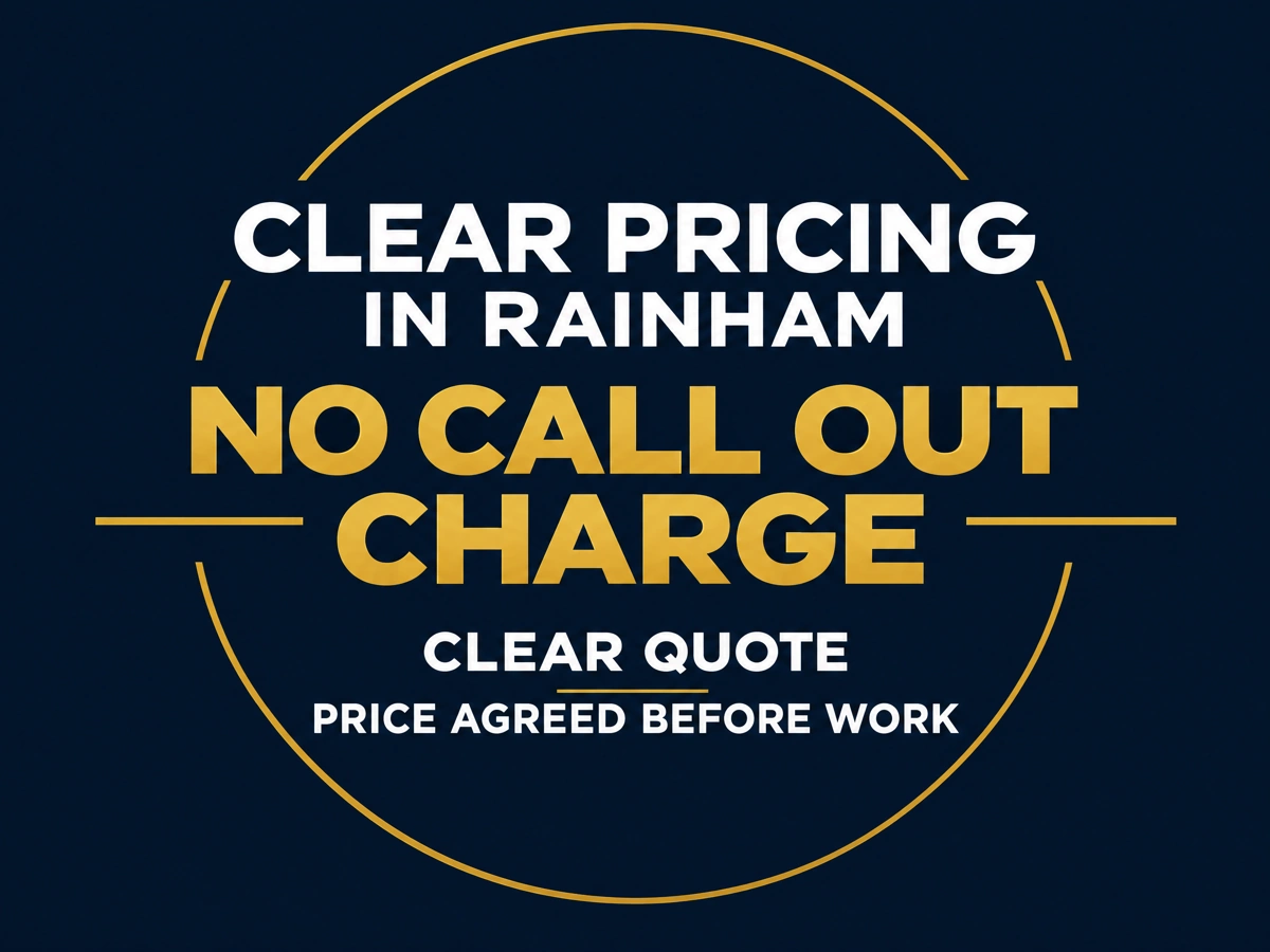 Clear auto locksmith pricing in Rainham with no call out charge