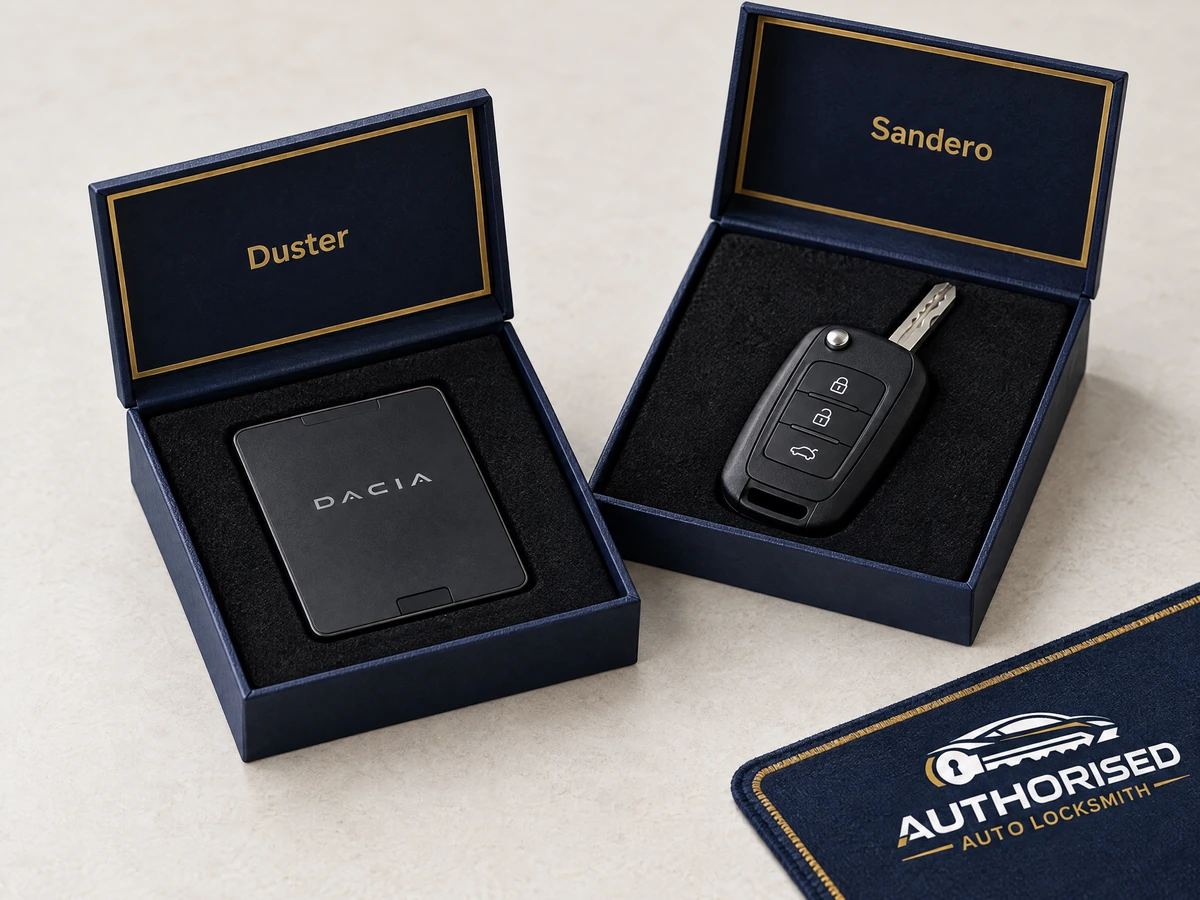 Dacia Duster and Sandero keys ready for handover