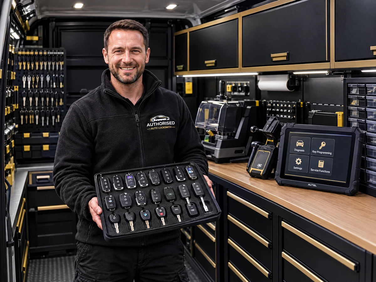 Essex auto locksmith with keys for many vehicle makes