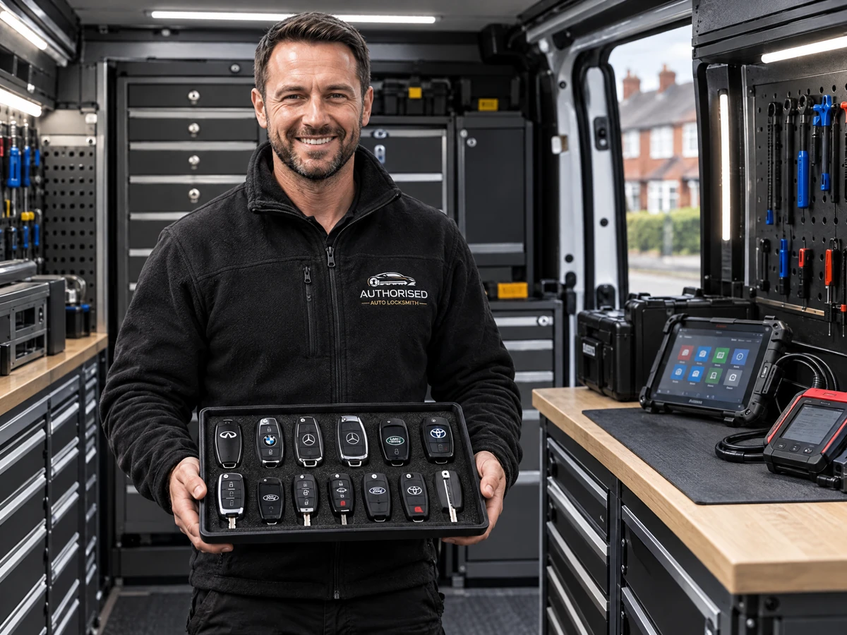 Essex auto locksmith with keys for many vehicle makes