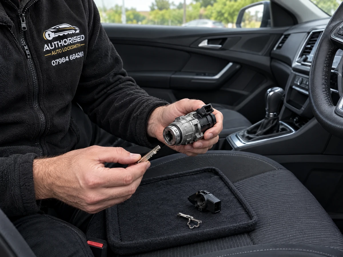 Ignition barrel repair and broken key extraction in Benfleet
