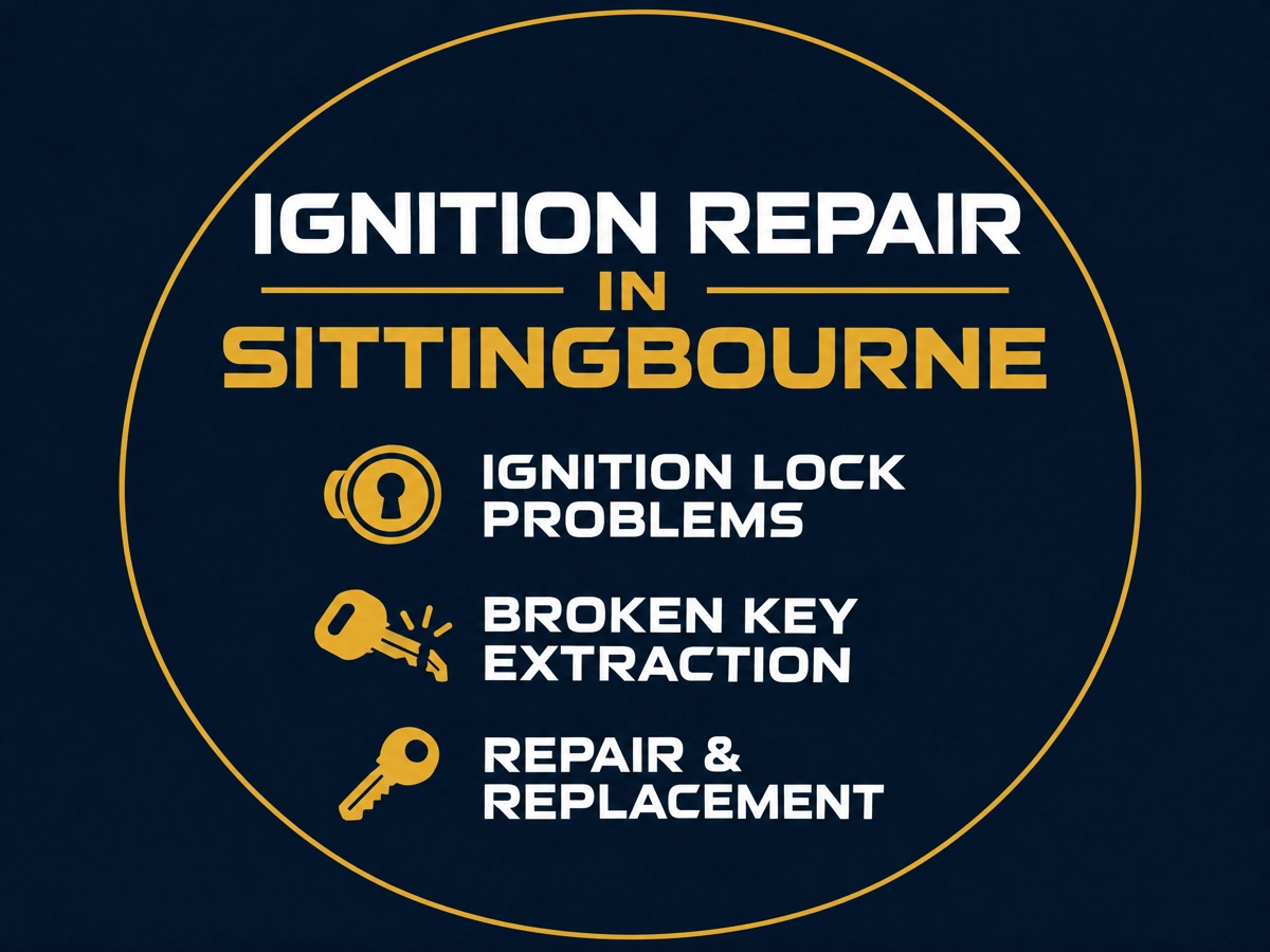 Ignition repair and broken key extraction in Sittingbourne