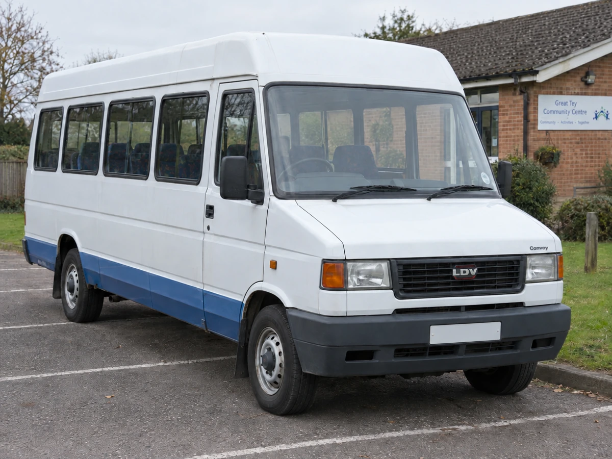 LDV Convoy minibus awaiting a spare key