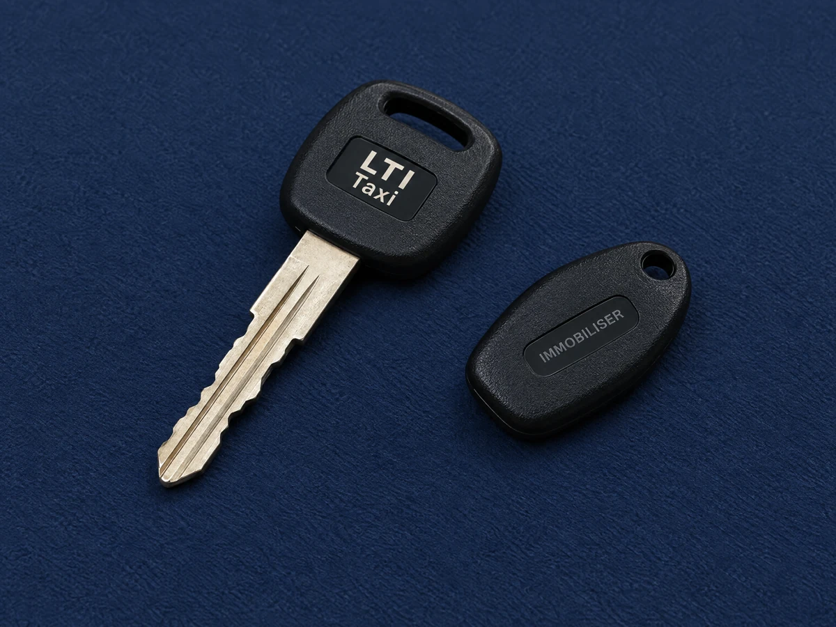 LTI taxi key and immobiliser fob