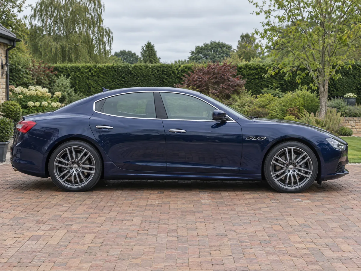 Maserati Ghibli parked on a driveway awaiting a spare key