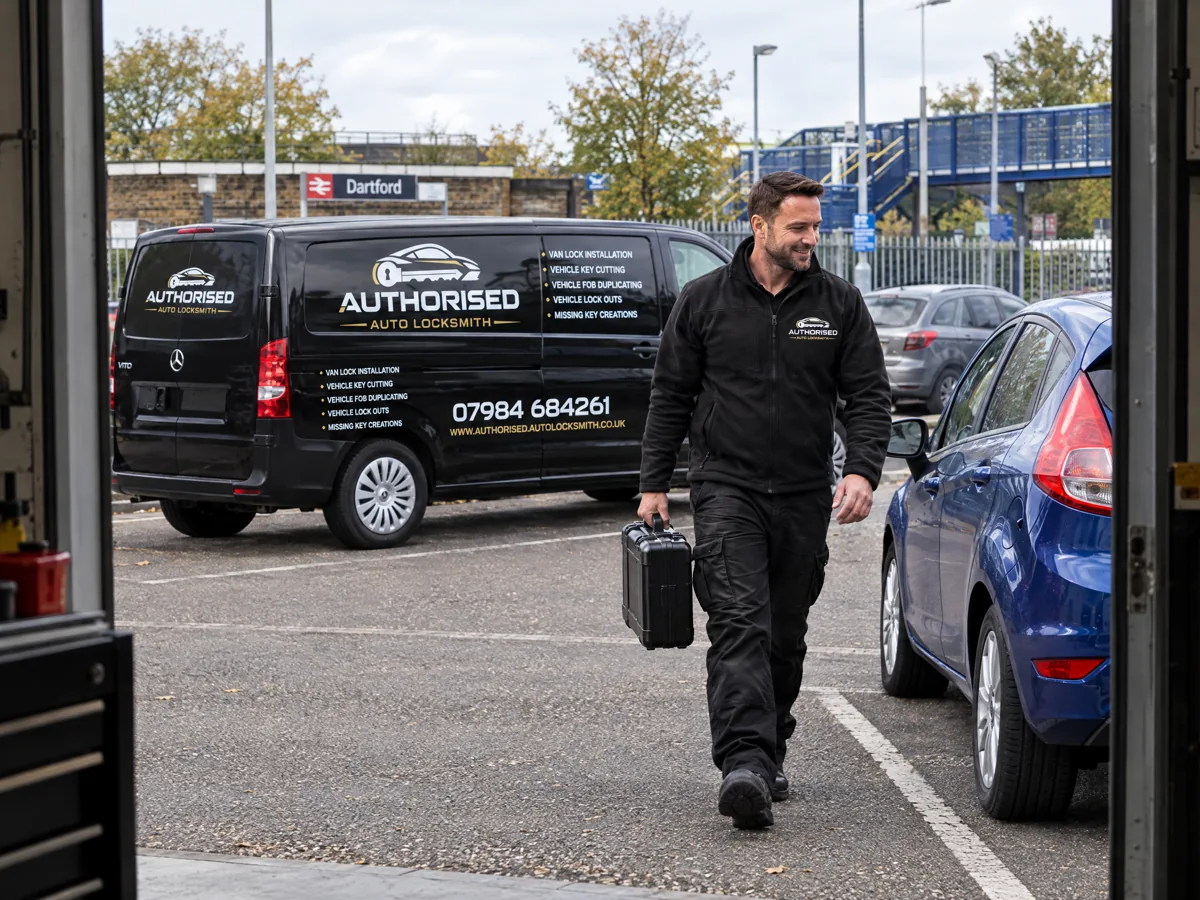 Mobile auto locksmith service in Dartford DA1