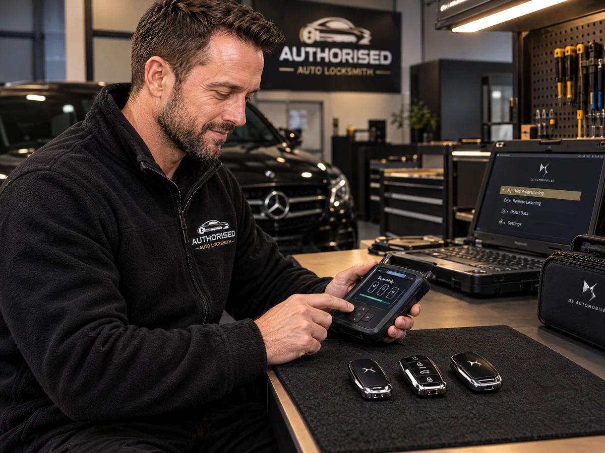 Specialist auto locksmith with a range of DS keys