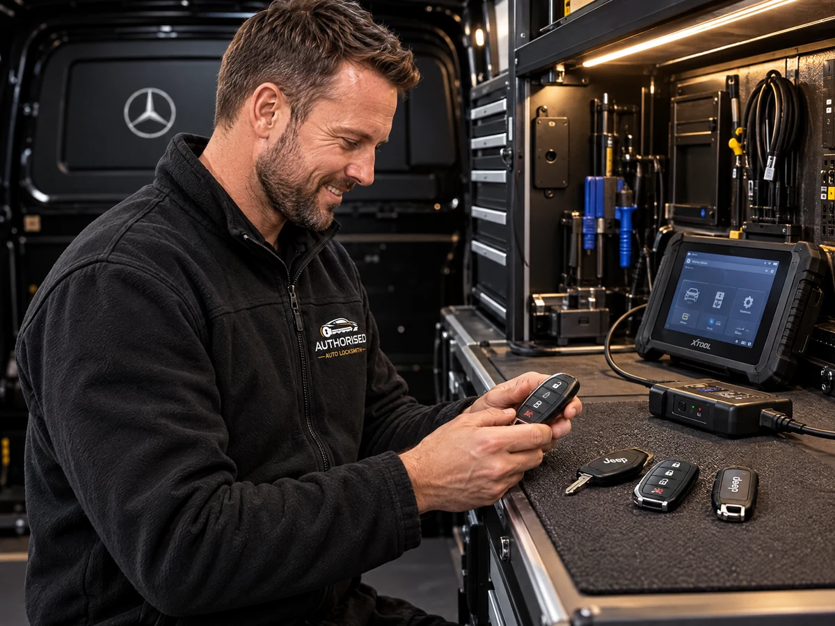 Specialist auto locksmith with a range of Jeep keys