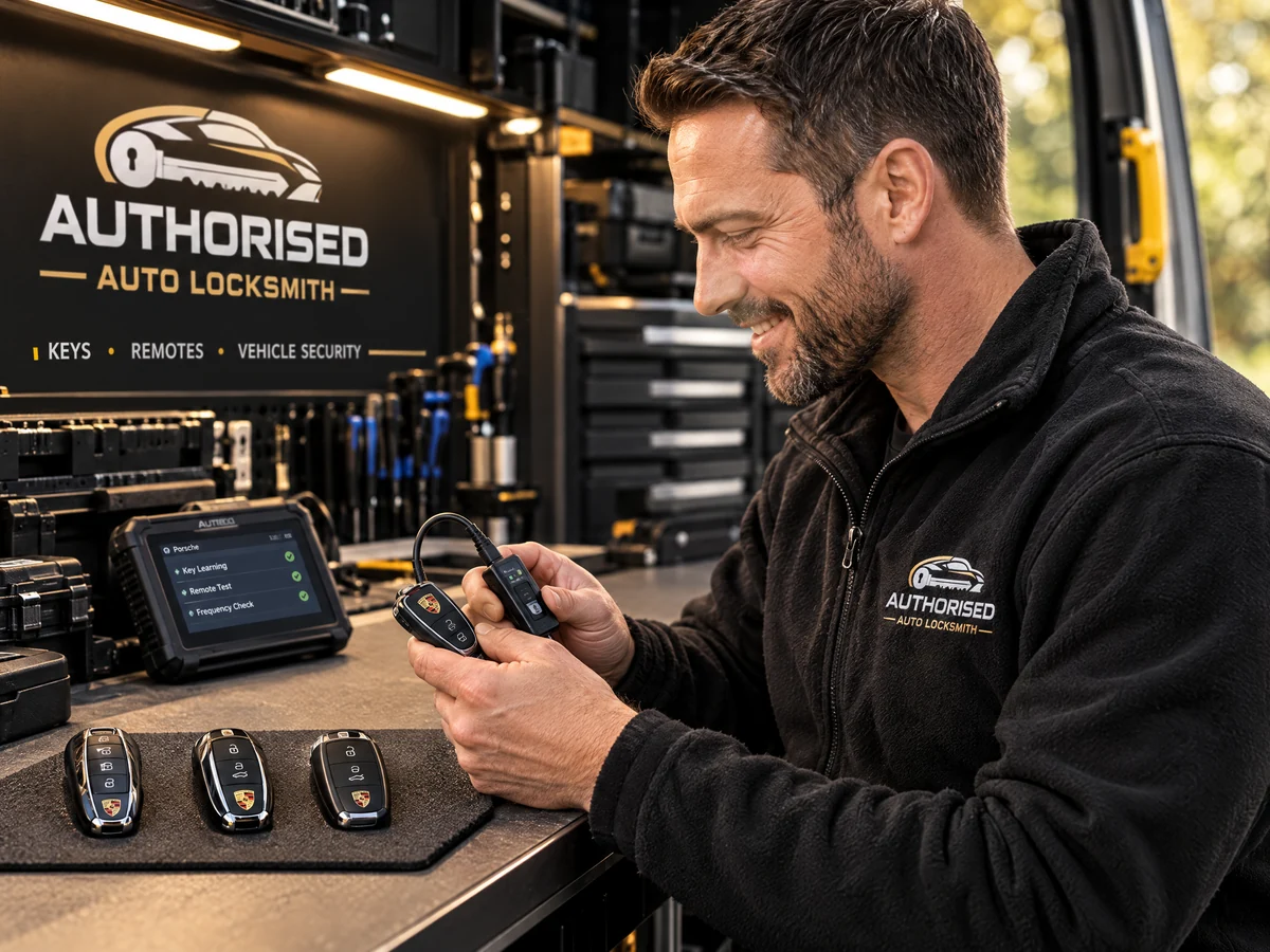Specialist auto locksmith with a range of Porsche keys