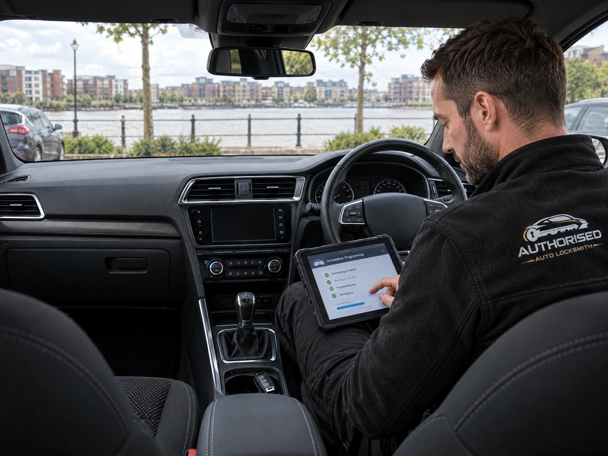 Transponder and keyless entry key programming in Gravesend