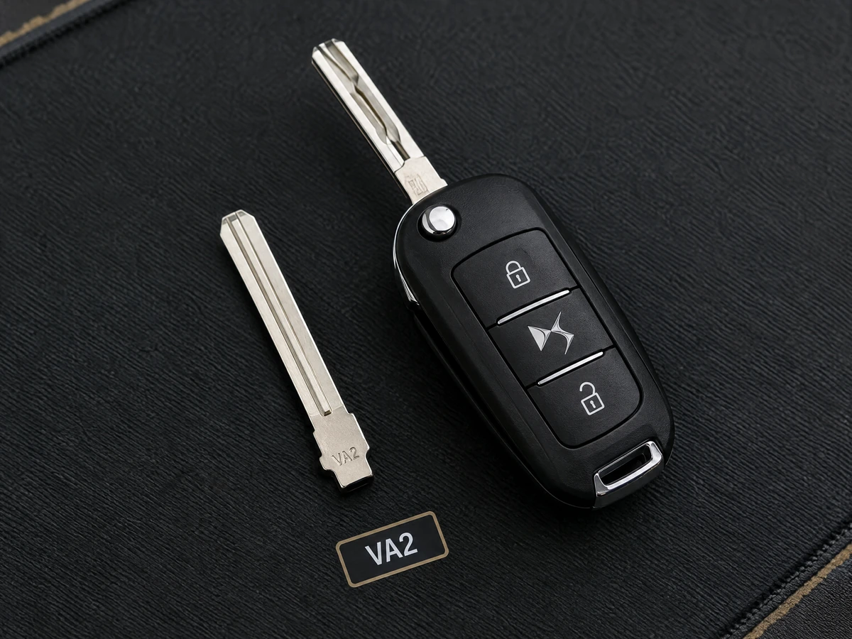 VA2 key blank and DS remote flip key