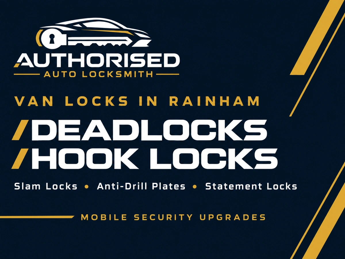 Van lock installation in Rainham with deadlocks and hook locks